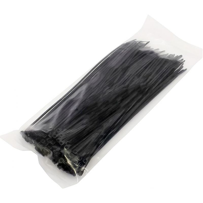 Eletec Хомут - стяжка nylon 200х4.8мм, черный, в упак. 100шт
