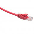 RJ45-RJ45 U/UTP Cat.5e LSZH нг(А)-HF (DR-181315), Патч-корд (коммутационный шнур) 5м, красный