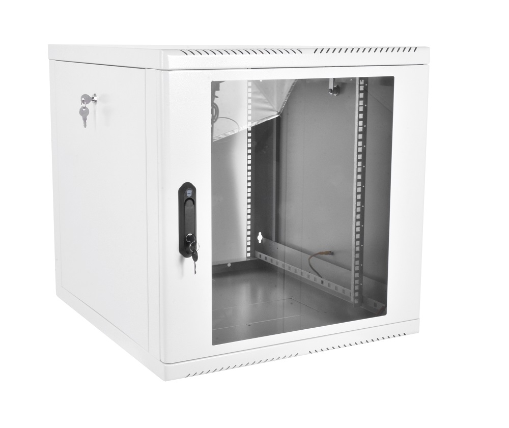 ЦМО ШРН-М-12.500 Шкаф телекоммуникационный настенный разборный 12U (600х520) съемные стенки, дверь стекло