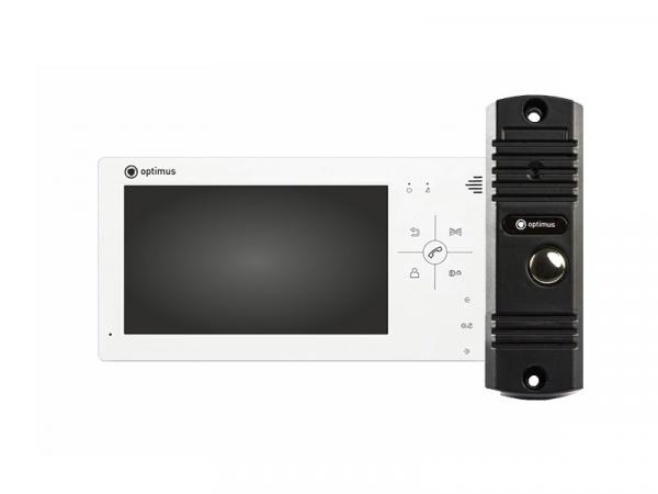 Optimus VM-7.0 (w)+ DS-700L Комплект видеодомофона (черный)