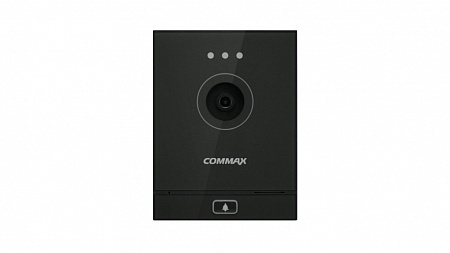 Commax DRC-41M Dark Silver 4-х проводная, пластик, PAL,  полуврезная, 140х960 мм. темно серый цвет